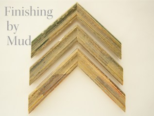 泥による仕上げ