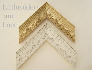 刺繍やレース
